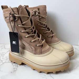 New Sorel Women’s Snow Boots Size 8.5 Brown Tan